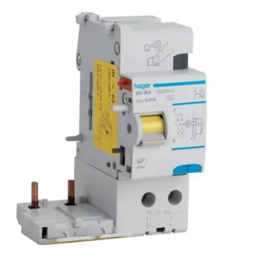 Hager BD RCD, 63A, 2 Pole, 30mA, Type AC - BD264 product image