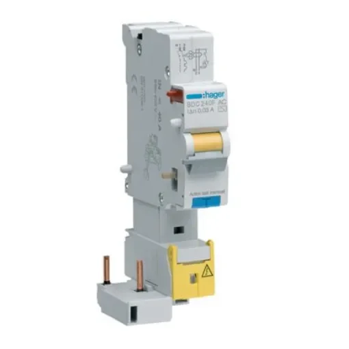 Hager RCD, 40A, 2 Pole, 30mA - BDC240F product image