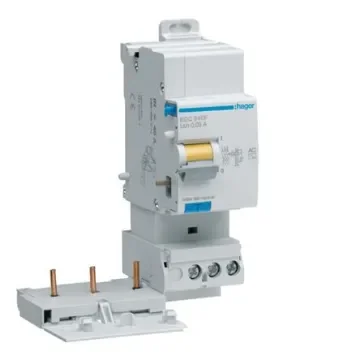 Hager RCD, 25A, 3 Pole, 300mA - BFC325F product image