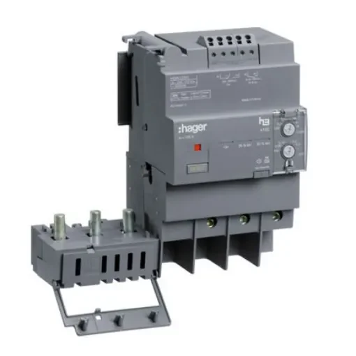 Hager Electronic Earth Leakage Circuit Trip for use with MCCBs - HBA125H product image