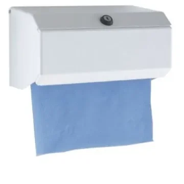 Tork Metal White Wall Mounting Paper Towel Dispenser, 160mm x 155mm x 560mm - 129183 product image