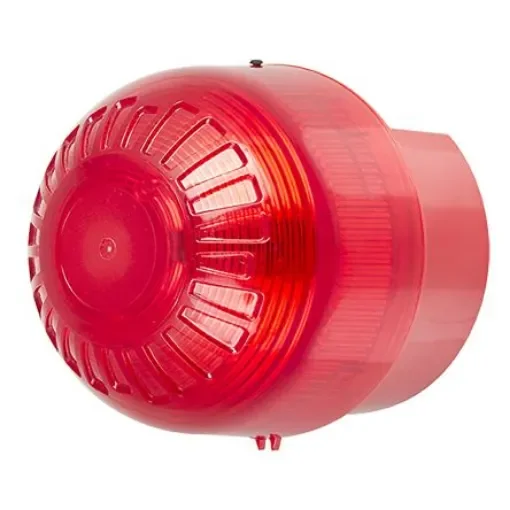 Moflash IS-B Series Red Beacon, 24 V dc, IP66, Wall Mount - IS-B-02-02 product image