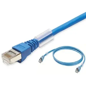 OmronXS6W, 20m Cat6a, Blue RJ45 to Male RJ45 Male, S/FTP Shielded, Terminated LSZH Sheath - XS6W-6LSZH8SS2000CM-B product image