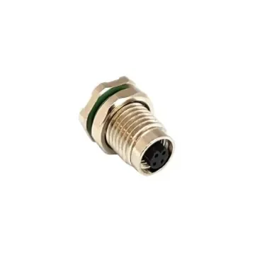 Bulgin Circular Connector, 3 Contacts, Rear Mount, M5 Connector, Socket, Female, IP67, Buccaneer M5 Series - PXMBNI05RPF03APC product image