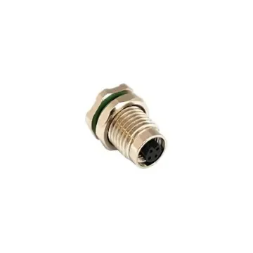 Bulgin Circular Connector, 4 Contacts, Rear Mount, M5 Connector, Socket, Female, IP67, Buccaneer M5 Series - PXMBNI05RPF04APC product image