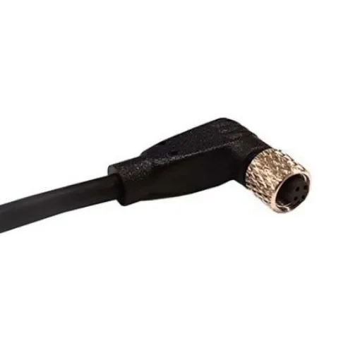 Bulgin Right Angle Female 3 way M5 to Unterminated Sensor Actuator Cable, 1m - PXPTPU05RAF03ACL010PUR product image