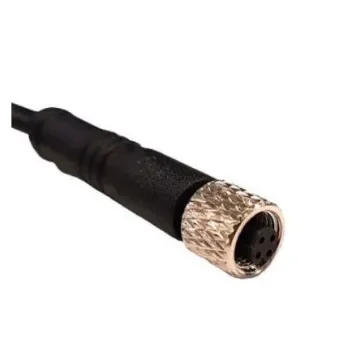 Bulgin Straight Female 3 way M5 to Unterminated Sensor Actuator Cable, 1m - PXPTPU05FBF03ACL010PUR product image