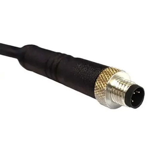 Bulgin Straight Male 4 way M5 to Unterminated Sensor Actuator Cable, 1m - PXPPVC05FIM04ACL010PVC product image