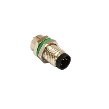 Bulgin Circular Connector, 4 Contacts, Rear Mount, M8 Connector, Plug, Male, IP67, Buccaneer M8 Series - PXMBNI08RPM04APC product image