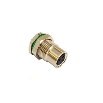 Bulgin Circular Connector, 4 Contacts, Rear Mount, M8 Connector, Socket, Female, IP67, Buccaneer M8 Series - PXMBNI08RPF04APC product image