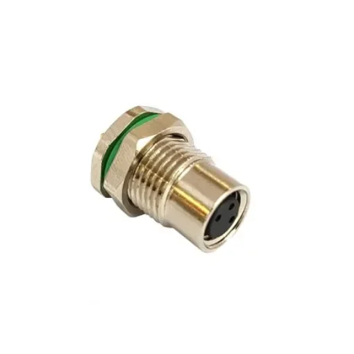 Bulgin Circular Connector, 5 Contacts, Rear Mount, M8 Connector, Socket, Female, IP67, Buccaneer M8 Series - PXMBNI08RPF05BPC product image