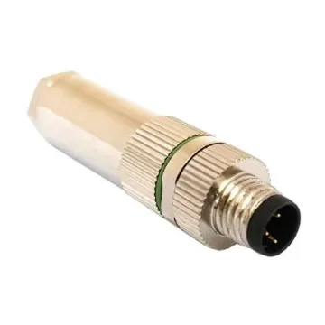 Bulgin Circular Connector, 3 Contacts, In-line, M8 Connector, Plug, Male, IP67, Buccaneer M5 Series - PXMBNI08FIM03ASC product image