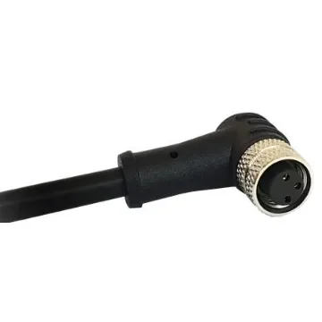 Bulgin Right Angle Female 5 way M8 to Unterminated Sensor Actuator Cable, 1m - PXPPVC08RAF05BCL010PVC product image