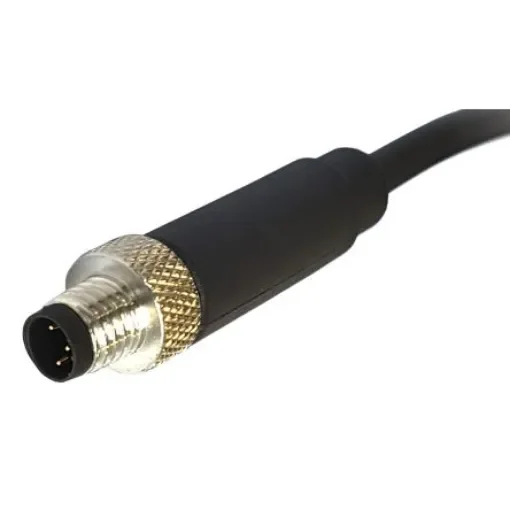 Bulgin Straight Male 5 way M8 to Unterminated Sensor Actuator Cable, 1m - PXPPVC08FIM05BCL010PVC product image