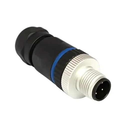 Bulgin Circular Connector, 5 Contacts, Panel Mount, M12 Connector, Plug, Male, IP67, Buccaneer M12 Series - PXPPAM12FIM05ASTPG9 product image