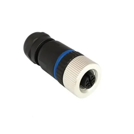 Bulgin Circular Connector, 5 Contacts, Panel Mount, M12 Connector, Socket, Female, IP67, Buccaneer M12 Series - PXPPAM12FBF05ASTPG9 product image