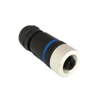 Bulgin Circular Connector, 8 Contacts, Panel Mount, M12 Connector, Socket, Female, IP67, Buccaneer M12 Series - PXPPAM12FBF08ASTPG9 product image