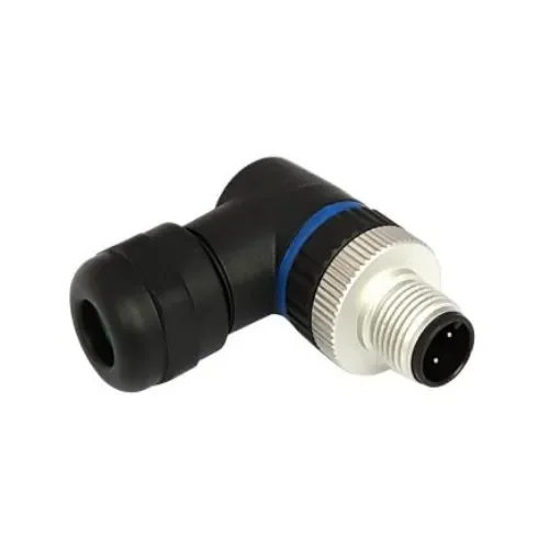 Bulgin Circular Connector, 5 Contacts, Panel Mount, M12 Connector, Plug, Male, IP67, Buccaneer M12 Series - PXPPAM12RAM05ASTPG9 product image