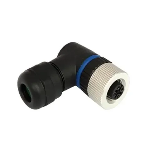 Bulgin Circular Connector, 5 Contacts, Panel Mount, M12 Connector, Socket, Female, IP67, Buccaneer M12 Series - PXPPAM12RAF05ASTPG9 product image