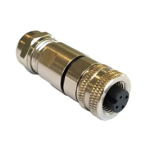 Bulgin Circular Connector, 12 Contacts, Panel Mount, M12 Connector, Socket, Female, IP67, Buccaneer M12 Series - PXMBNI12FBF12ASCPG9 product image