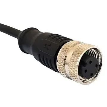 Bulgin Straight Female 8 way M12 to Unterminated Sensor Actuator Cable, 1m - PXPPVC12FBF08ACL010PVC product image