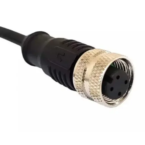 Bulgin Straight Female 8 way M12 to Unterminated Sensor Actuator Cable, 1m - PXPTPU12FBF08ACL010PUR product image