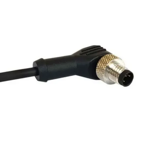 Bulgin Right Angle Male 5 way M12 to Unterminated Sensor Actuator Cable, 1m - PXPTPU12RAM05BCL010PUR product image