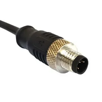 Bulgin Straight Male 5 way M12 to Unterminated Sensor Actuator Cable, 1m - PXPTPU12FIM05ACL010PUR product image