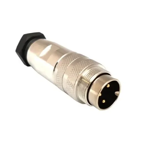 Bulgin Circular Connector, 8 Contacts, In-line, M16 Connector, Plug, Male, IP67, Buccaneer M16 Series - PXMBNI16FIM08ASC product image