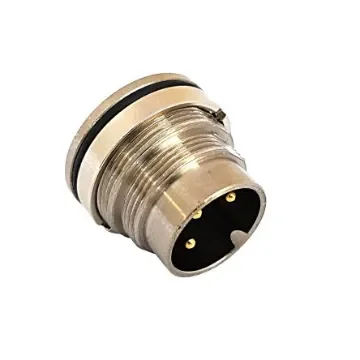 Bulgin Circular Connector, 12 Contacts, Rear Mount, M16 Connector, Plug, Male, IP67, Buccaneer M16 Series - PXMBNI16RPM12ASC product image