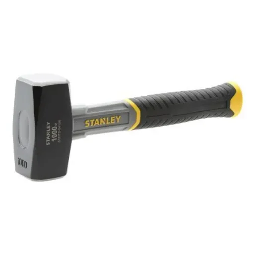 Stanley Carbon Steel Lump Hammer with Fibreglass Handle, 1kg - STHT0-54126 product image