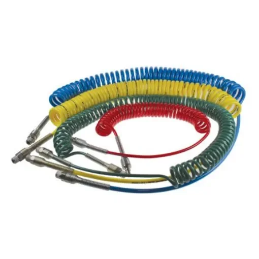 Legris 2m, Polyurethane Recoil Hose, with R 1/4 connector - 1470U10 03 13 product image