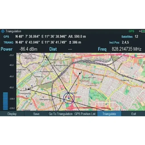 Rohde & Schwarz FPH-K15 Interference Analysis, For Use With FPH Spectrum Rider Handheld Spectrum Analyser product image