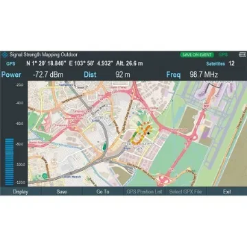 Rohde & Schwarz FPH-K16 Signal Strength Mapping, For Use With FPH Spectrum Rider Handheld Spectrum Analyser product image