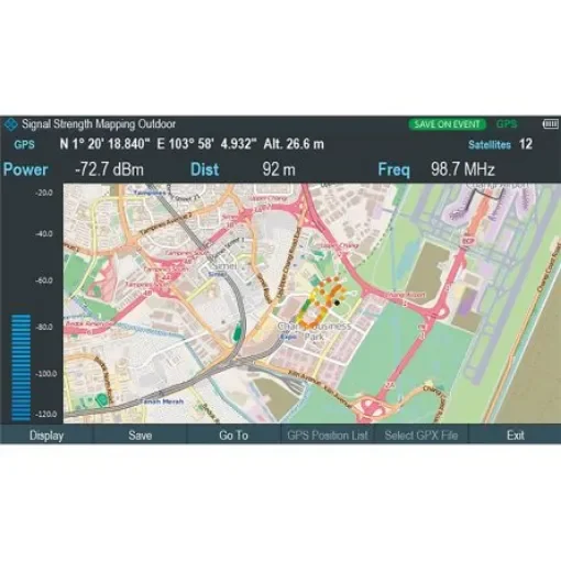 Rohde & Schwarz FPH-K16 Signal Strength Mapping, For Use With FPH Spectrum Rider Handheld Spectrum Analyser product image