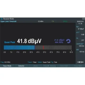 Rohde & Schwarz FPH-K43 Receiver Mode & Channel Scanner, For Use With FPH Spectrum Rider Handheld Spectrum Analyser product image