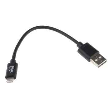 RS PRO USB 2.0, Male USB A to Male Lightning, 150mm - 1448587 product image