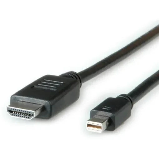 Roline Male Mini DisplayPort to Male HDMI, PVC Cable, 2m - 11.04.5791-10 product image