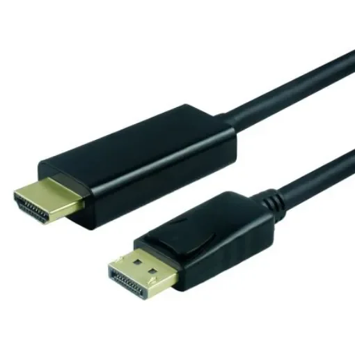 Roline Male DisplayPort to Male HDMI, PVC Cable, 2m - 11.04.5786-10 product image