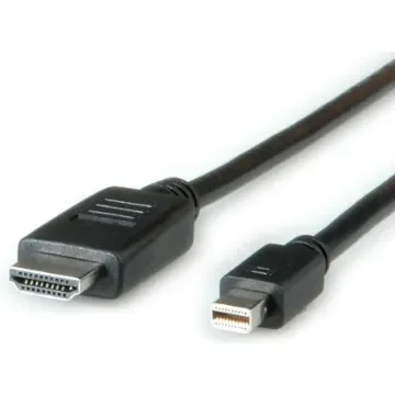 Roline Male Mini DisplayPort to Male HDMI, PVC Cable, 1m - 11.04.5795-10 product image
