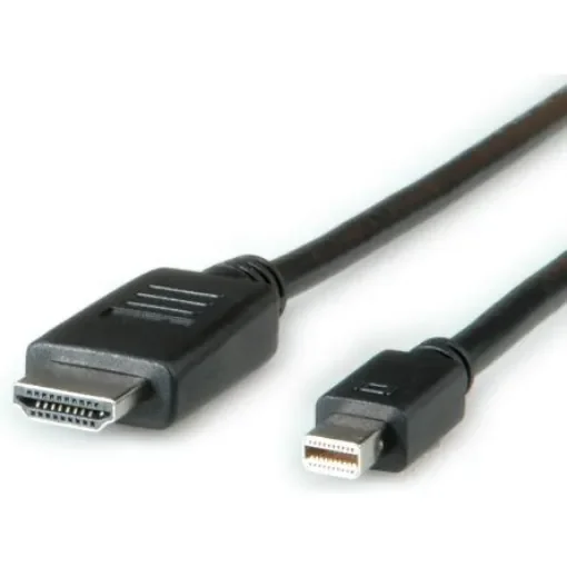 Roline Male Mini DisplayPort to Male HDMI, PVC Cable, 1m - 11.04.5795-10 product image