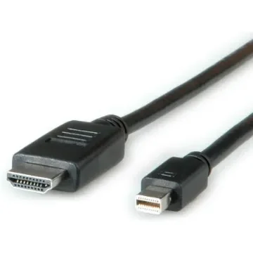 Roline Male Mini DisplayPort to Male HDMI, PVC Cable, 2m - 11.04.5796-10 product image