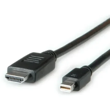 Roline Male Mini DisplayPort to Male HDMI, PVC Cable, 3m - 11.04.5797-10 product image