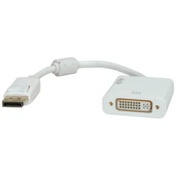Roline DisplayPort to DVI Adapter, 1.2m Length - 3840 x 2160 Maximum Resolution - 12.03.3136-10 product image