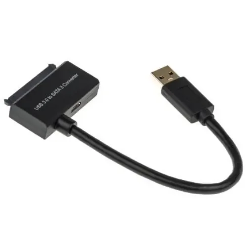 Roline USB 3.0, Male USB A to Male SATA Data; SATA Power, 150mm - 12.02.1043-10 product image