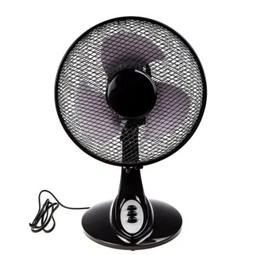 RS PRO Desk Fan 250mm blade diameter 2 speed 230 V with plug: Type G - British 3-pin - 1449669 product image