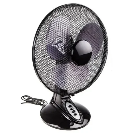 RS PRO Desk Fan 400mm blade diameter 3 speed 230 V with plug: Type G - British 3-pin - 1449671 product image