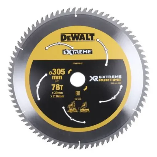 DeWALT Circular Saw Blade, Pack of 1 - DT99576-QZ product image