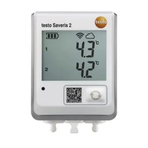Testo Saveris 2 T2 Temperature Data Logger, Wi-Fi, 2 Input Channel(s) - 0572 2032 product image