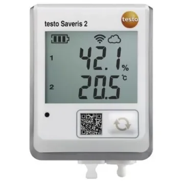 Testo Saveris 2 H2 Temperature & Humidity Data Logger, Wi-Fi, 2 Input Channel(s) - 0572 2035 product image